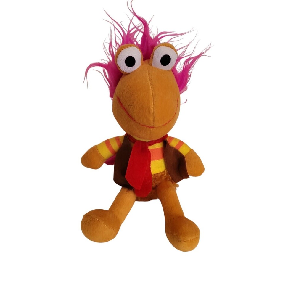 Fraggle Rock Plush Gobo Plush Stuffed Animal Soft Toy Doll Jim Henson 8"